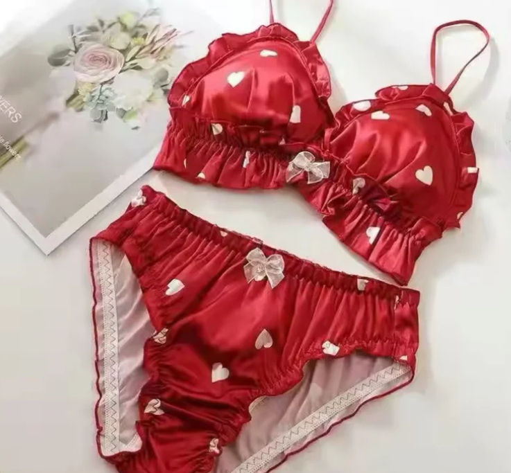 Cozy Bear Plush Lingerie Set